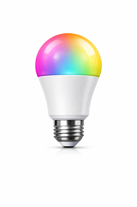 Multi-Color LED Light Bulbs - 3 Pack - Standard Size